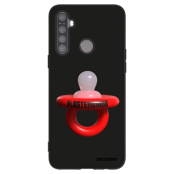 Picasee crna silikonska maskica za Realme 5 - Le Dudel
