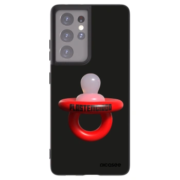 Picasee crna silikonska maskica za Samsung Galaxy S21 Ultra 5G G998B - Le Dudel