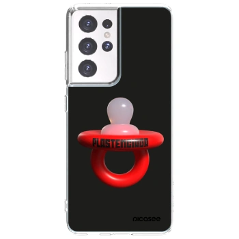 Picasee silikonska prozirna maskica za Samsung Galaxy S21 Ultra 5G G998B - Le Dudel