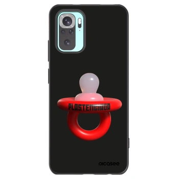 Picasee crna silikonska maskica za Xiaomi Redmi Note 10 Pro - Le Dudel