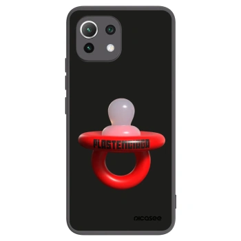 Picasee crna silikonska maskica za Xiaomi Mi 11 Lite - Le Dudel