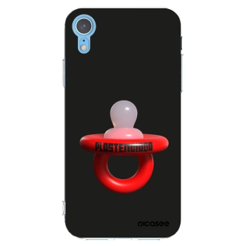 Picasee silikonska prozirna maskica za Apple iPhone XR - Le Dudel