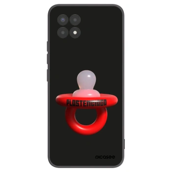 Picasee crna silikonska maskica za Realme 8i - Le Dudel