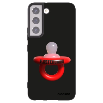 Picasee crna silikonska maskica za Samsung Galaxy S22 5G - Le Dudel