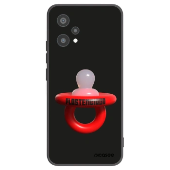 Picasee crna silikonska maskica za Realme 9 Pro 5G - Le Dudel