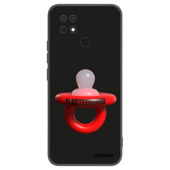 Picasee crna silikonska maskica za Xiaomi Redmi 10C - Le Dudel