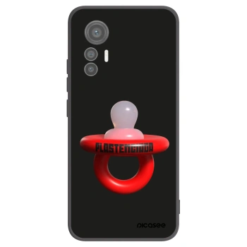 Picasee crna silikonska maskica za Xiaomi 12 Lite - Le Dudel