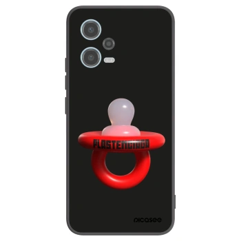 Picasee crna silikonska maskica za Xiaomi Redmi Note 12 5G - Le Dudel