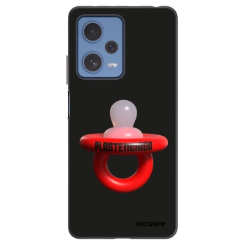 Picasee crna silikonska maskica za Xiaomi Redmi Note 12 Pro 5G - Le Dudel