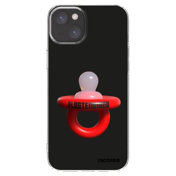 Picasee silikonska prozirna maskica za Apple iPhone 15 Plus - Le Dudel