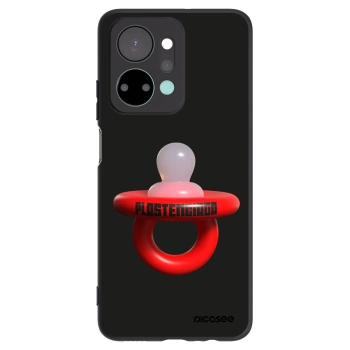 Picasee crna silikonska maskica za Honor X7a - Le Dudel