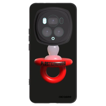 Picasee crna silikonska maskica za Honor Magic6 Pro - Le Dudel