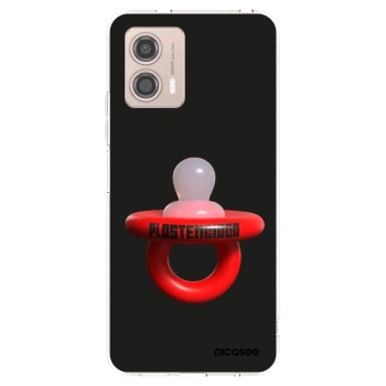 Picasee silikonska prozirna maskica za Motorola Moto G53 5G - Le Dudel