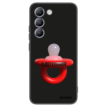 Picasee crna silikonska maskica za Vivo V40 SE 5G - Le Dudel