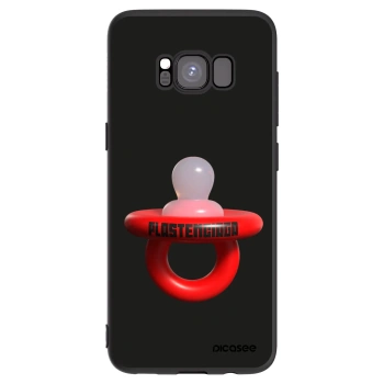 Picasee crna silikonska maskica za Samsung Galaxy S8 G950F - Le Dudel