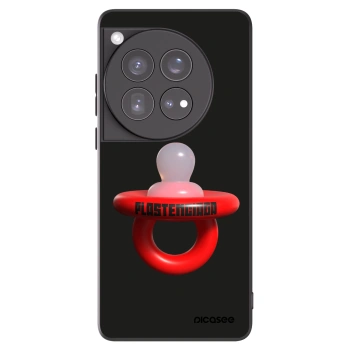 Picasee crna silikonska maskica za OnePlus 12 5G - Le Dudel