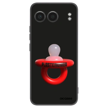 Picasee crna silikonska maskica za OnePlus Nord 4 - Le Dudel