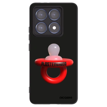 Picasee crna silikonska maskica za Xiaomi 14T Pro - Le Dudel