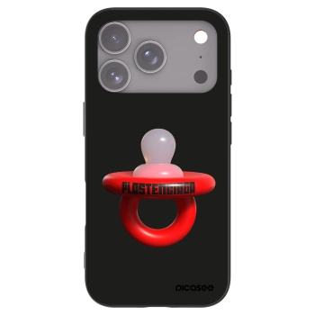 Picasee crna silikonska maskica za Apple iPhone 17 Pro - Le Dudel