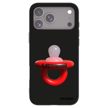 Picasee crna silikonska maskica za Apple iPhone 17 Pro Max - Le Dudel