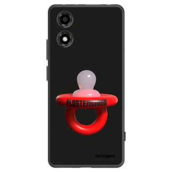 Picasee crna silikonska maskica za Motorola Moto E14 - Le Dudel