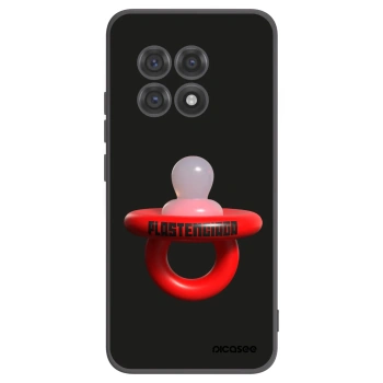 Picasee crna silikonska maskica za OnePlus 13R 5G - Le Dudel