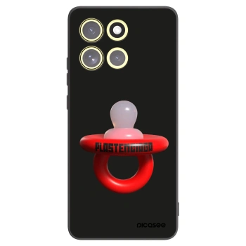 Picasee crna silikonska maskica za Motorola Moto G86 5G - Le Dudel