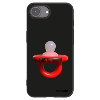 Picasee crna silikonska maskica za Apple iPhone 17e - Le Dudel