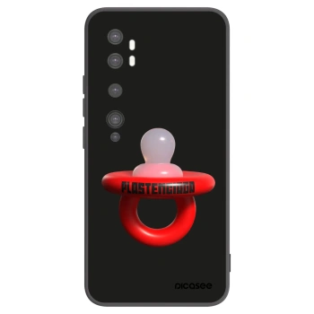 Picasee crna silikonska maskica za Xiaomi Mi Note 10 (Pro) - Le Dudel
