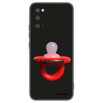 Picasee crna silikonska maskica za Samsung Galaxy S20 G980F - Le Dudel