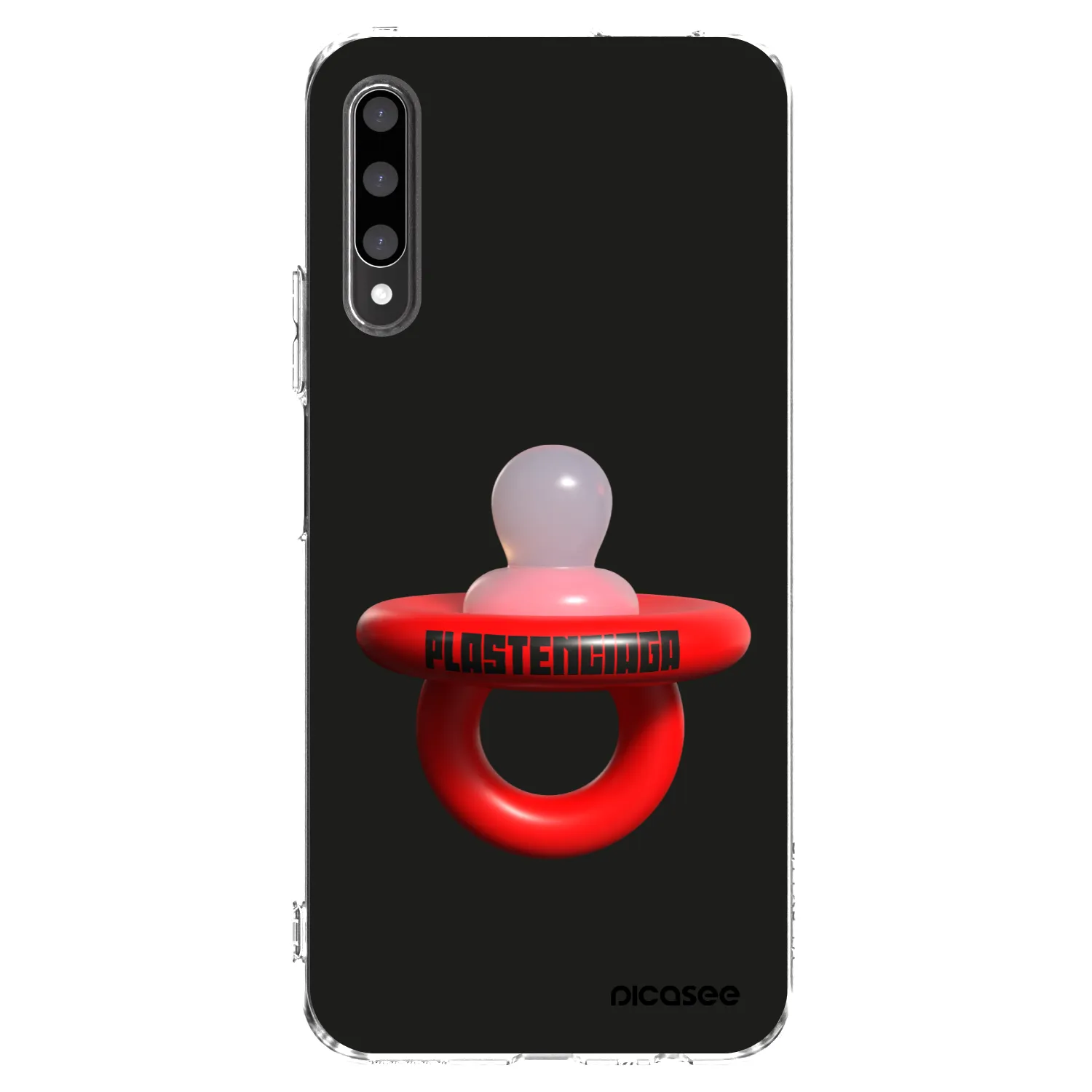 Picasee silikonska prozirna maskica za Honor 9X Pro - Le Dudel