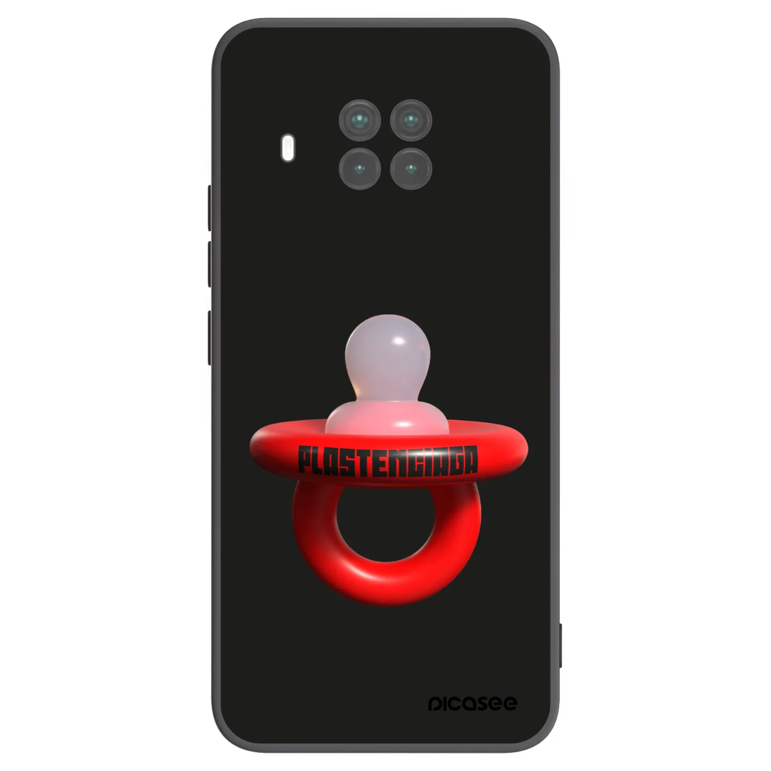 Picasee crna silikonska maskica za Xiaomi Mi 10T Lite - Le Dudel