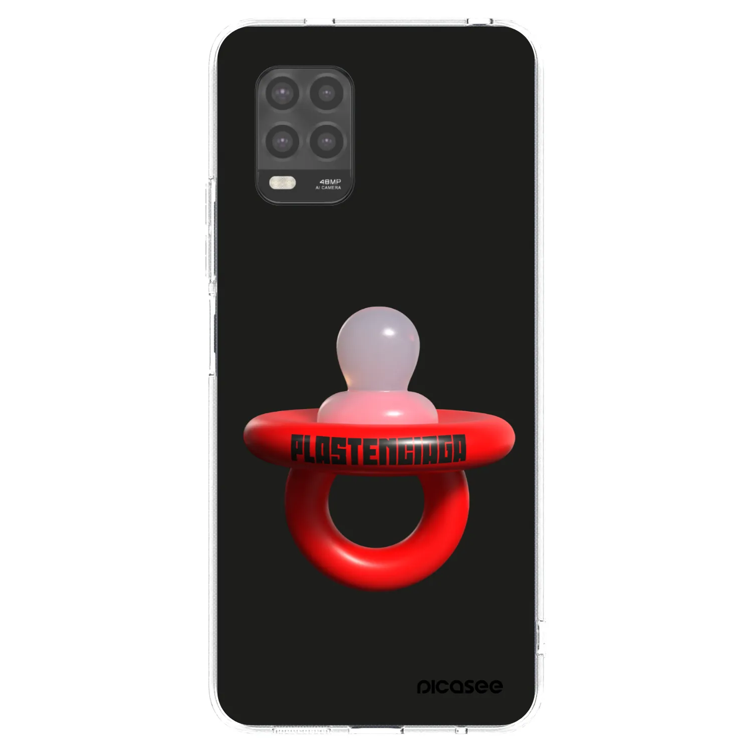 Picasee silikonska prozirna maskica za Xiaomi Mi 10 Lite - Le Dudel