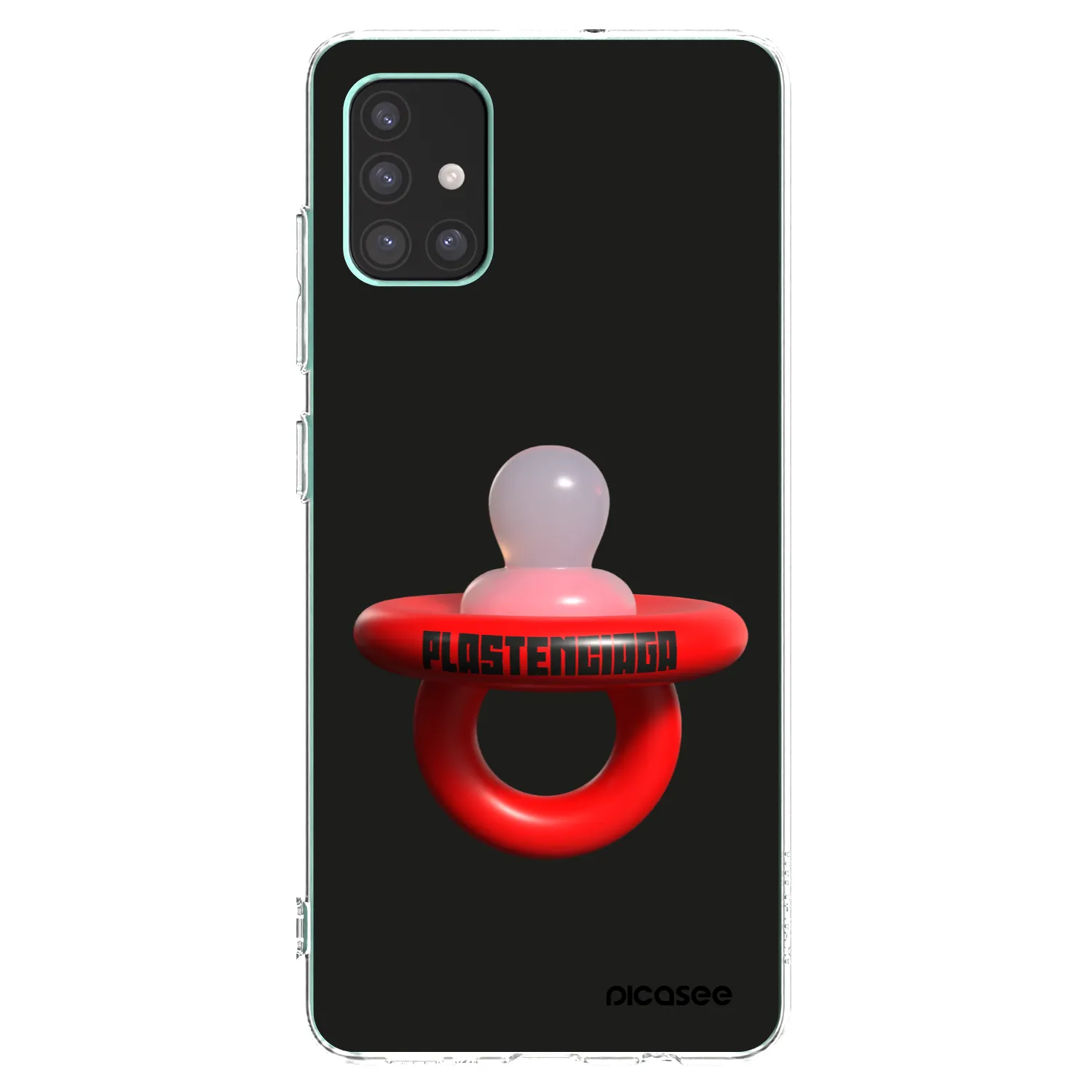 Picasee silikonska prozirna maskica za Samsung Galaxy M51 M515F - Le Dudel