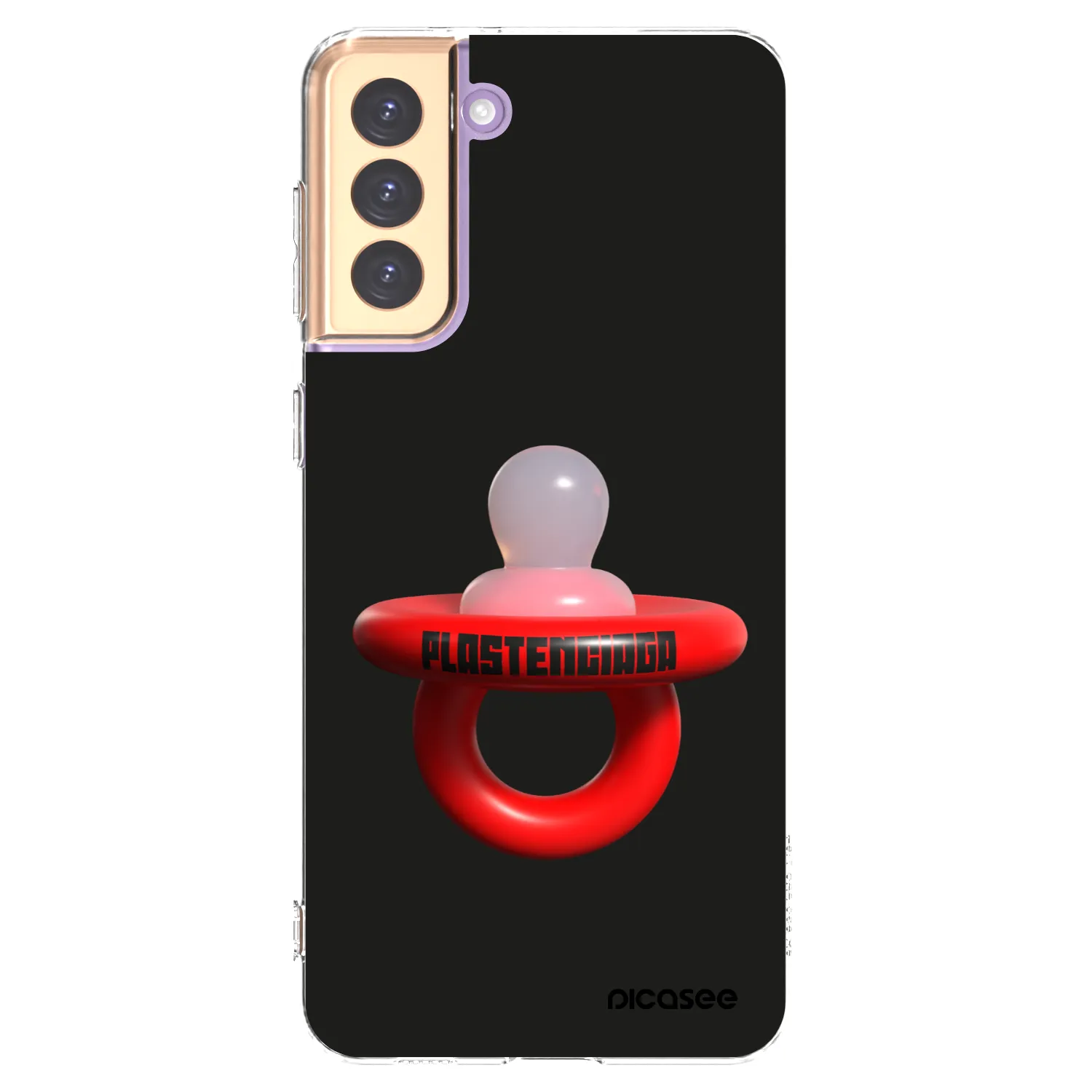 Picasee silikonska prozirna maskica za Samsung Galaxy S21+ 5G G996F - Le Dudel