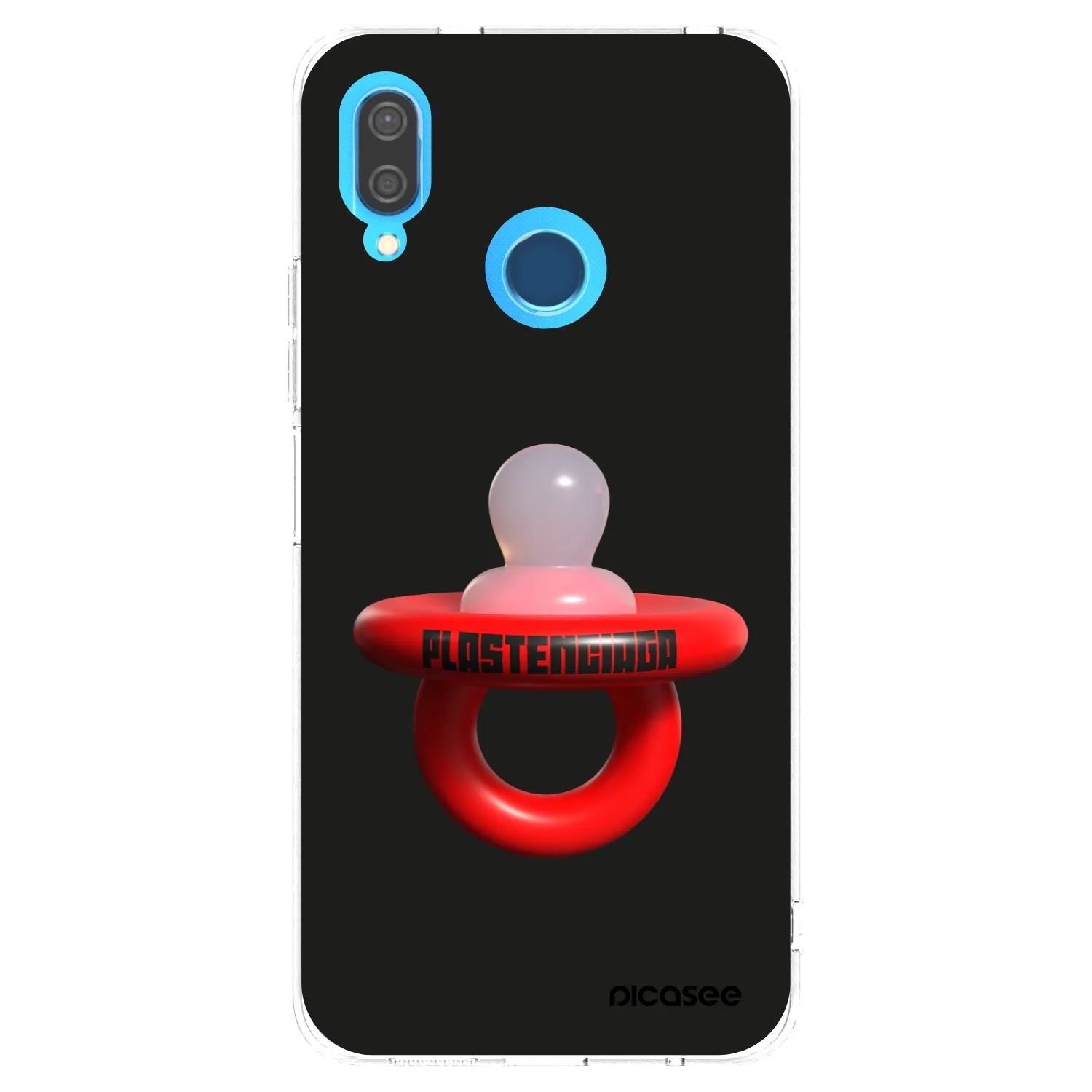 Picasee silikonska prozirna maskica za Huawei P20 Lite - Le Dudel