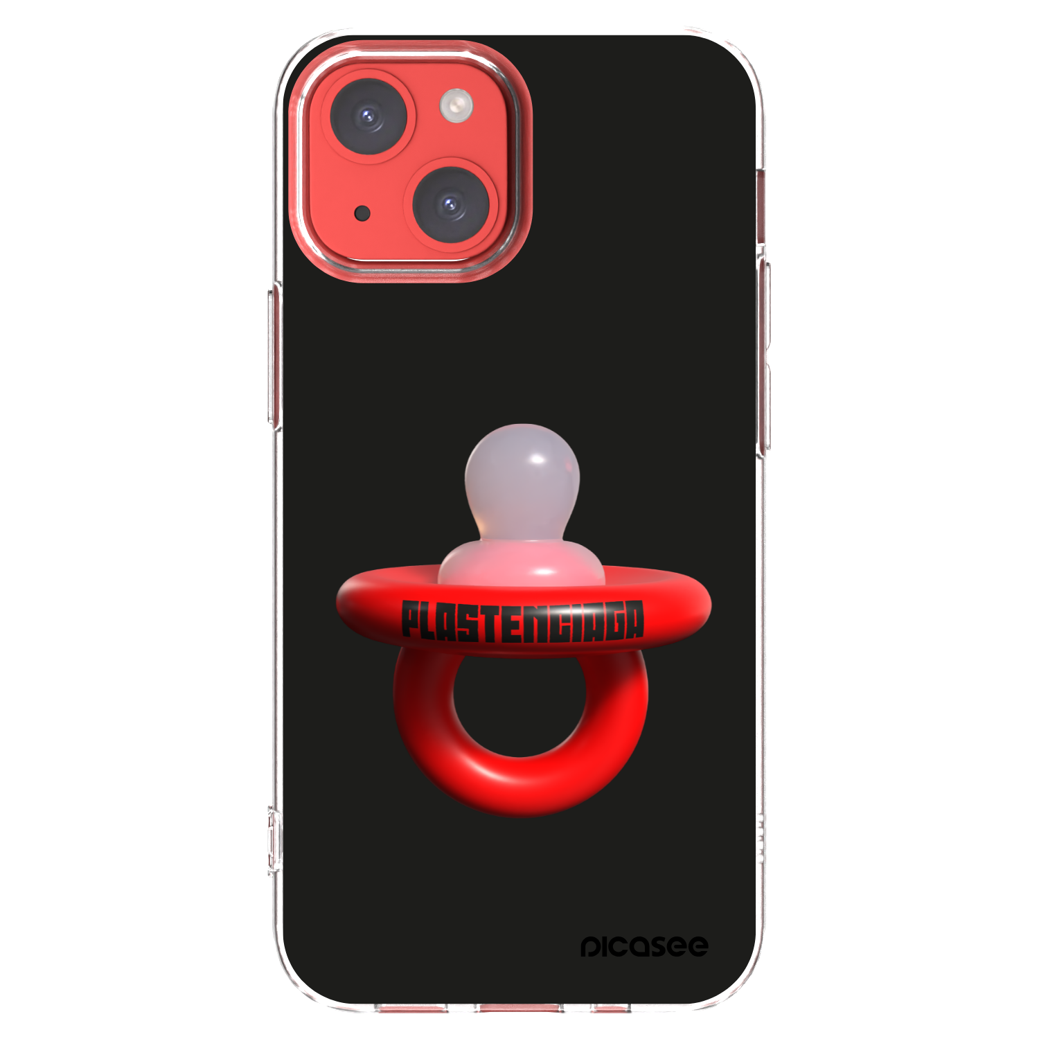 Picasee silikonska prozirna maskica za Apple iPhone 13 mini - Le Dudel
