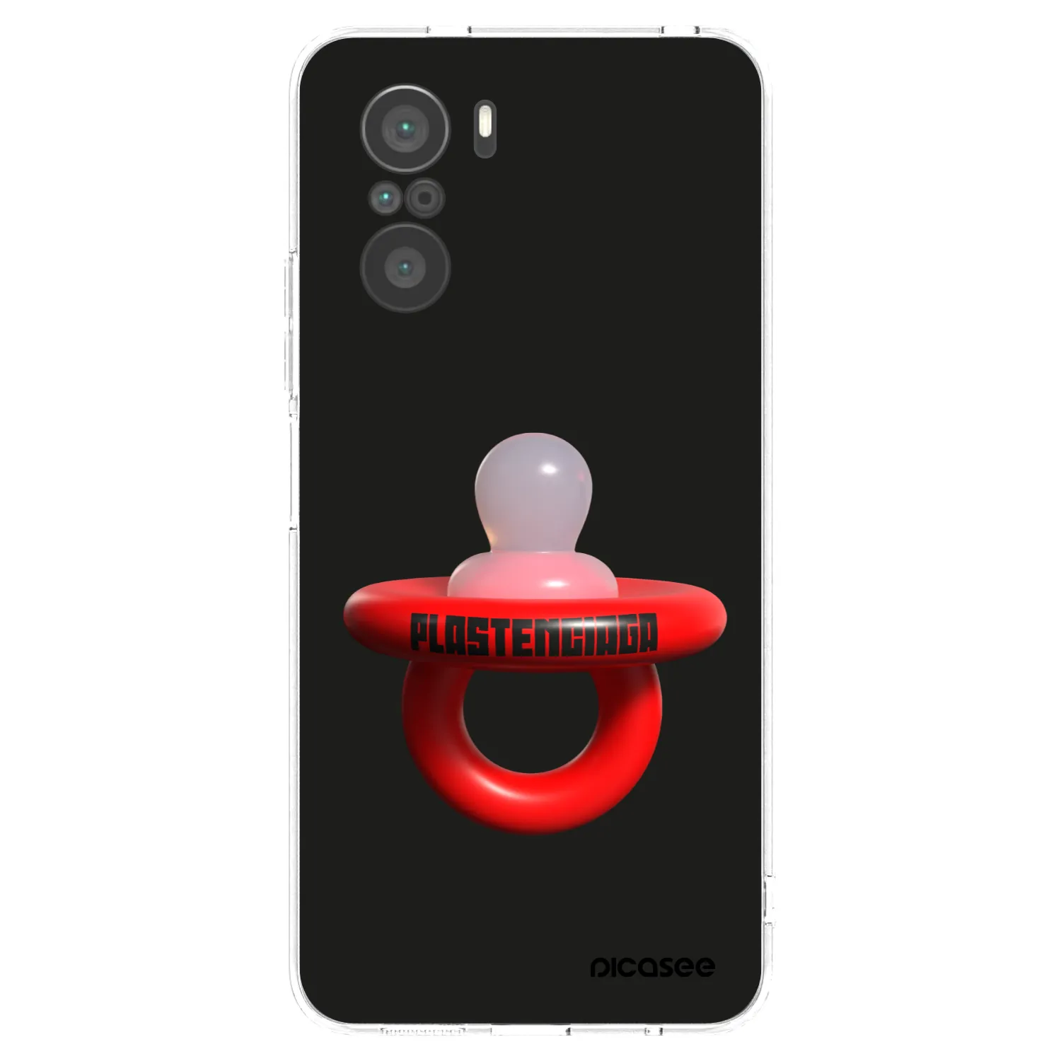Picasee silikonska prozirna maskica za Xiaomi Poco F3 - Le Dudel