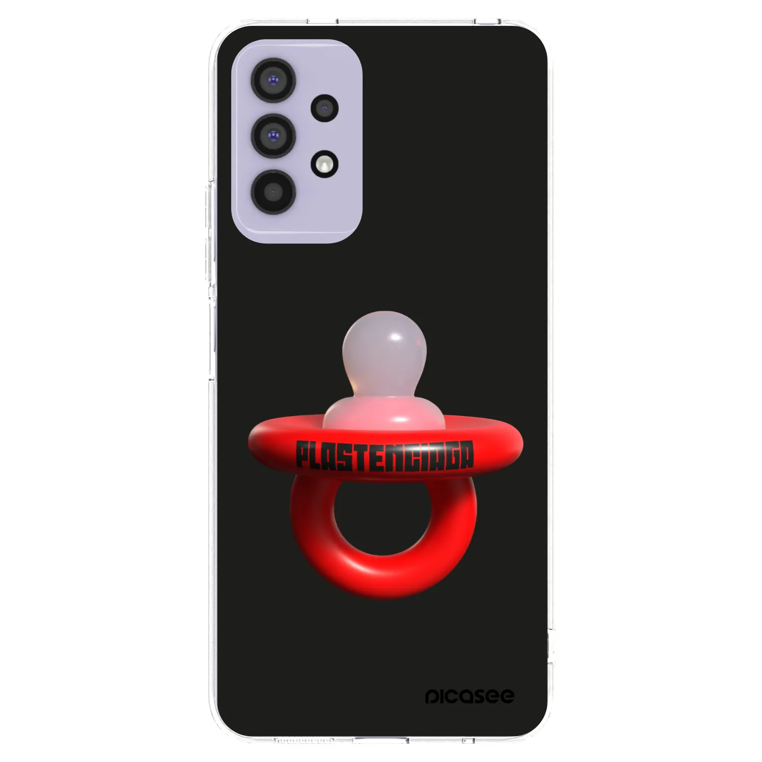 Picasee silikonska prozirna maskica za Samsung Galaxy A32 4G SM-A325F - Le Dudel