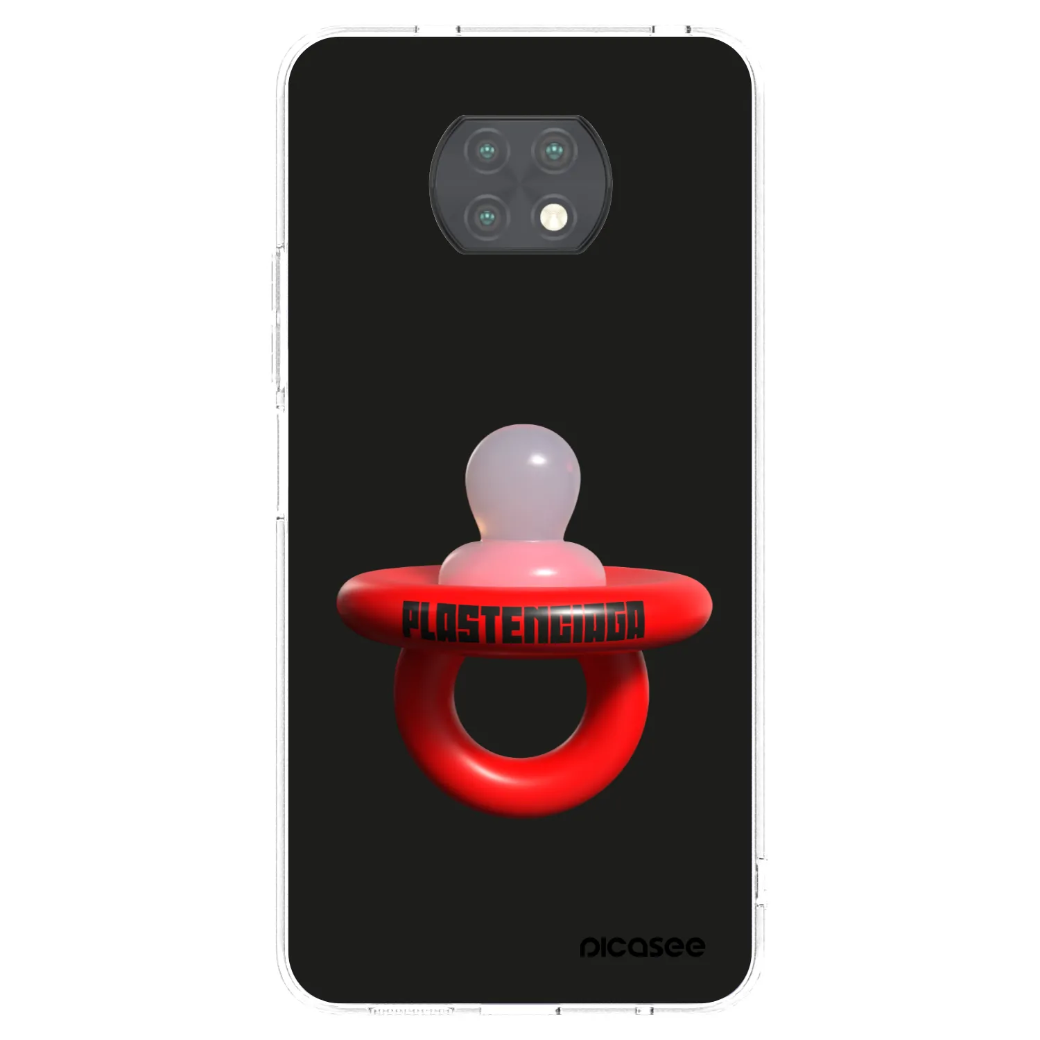 Picasee silikonska prozirna maskica za Xiaomi Redmi Note 9T - Le Dudel