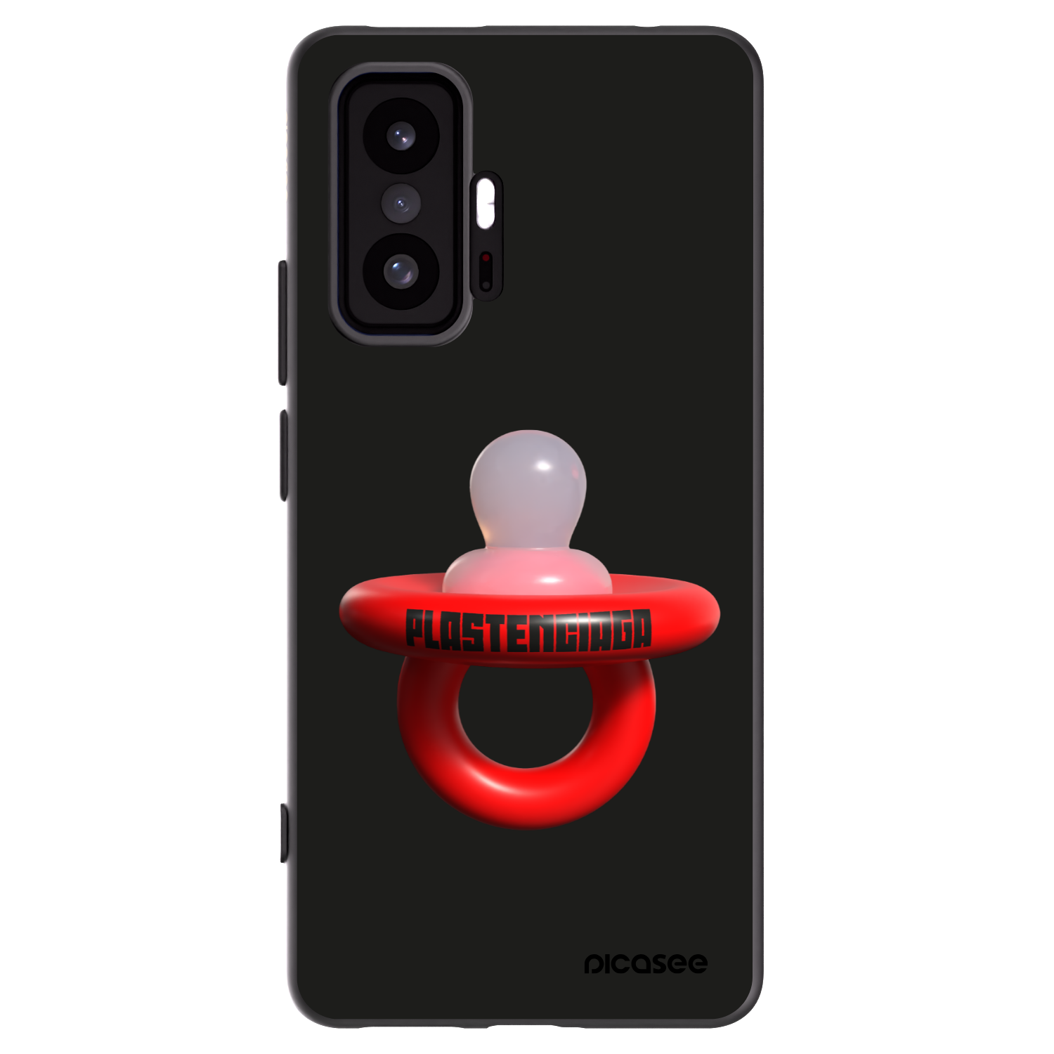 Picasee crna silikonska maskica za Xiaomi 11T - Le Dudel