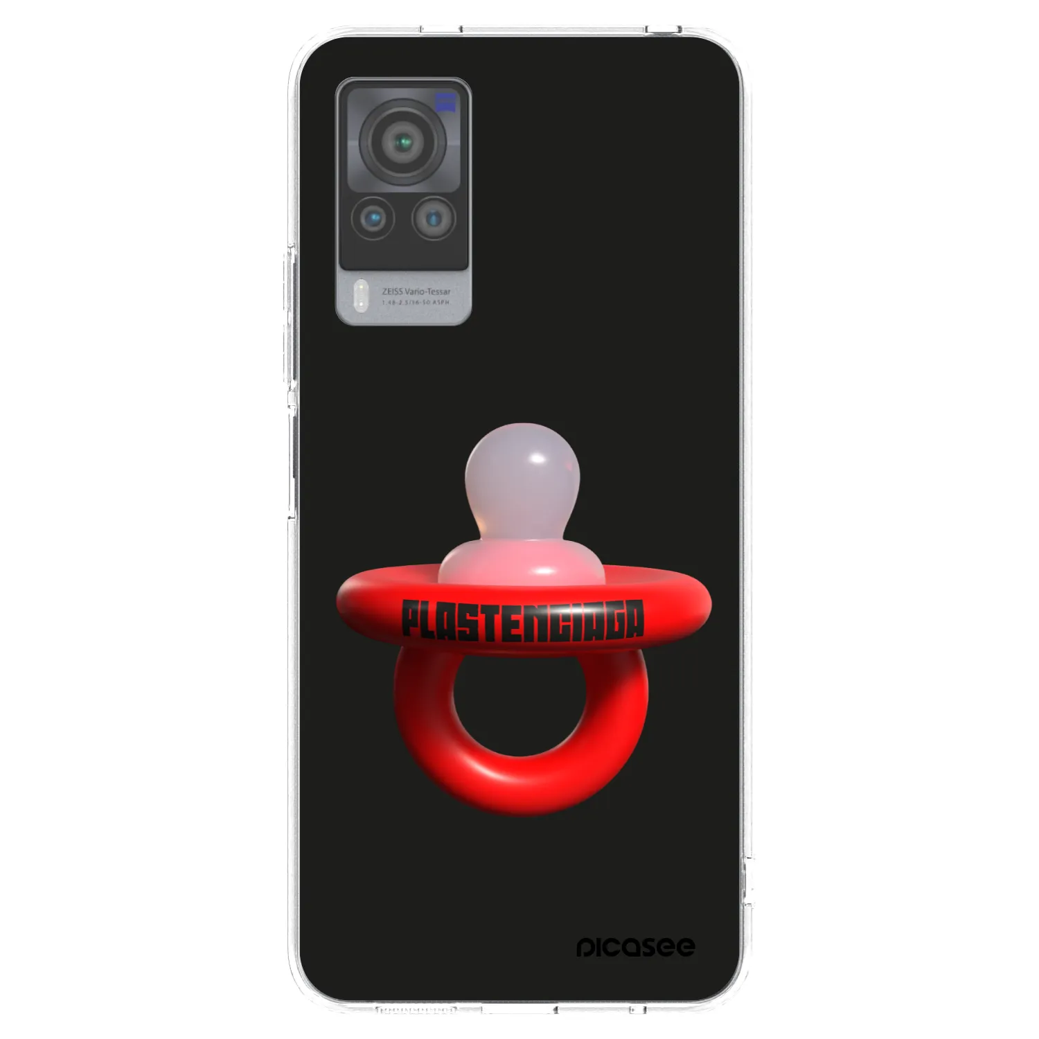 Picasee silikonska prozirna maskica za Vivo X60 Pro 5G - Le Dudel