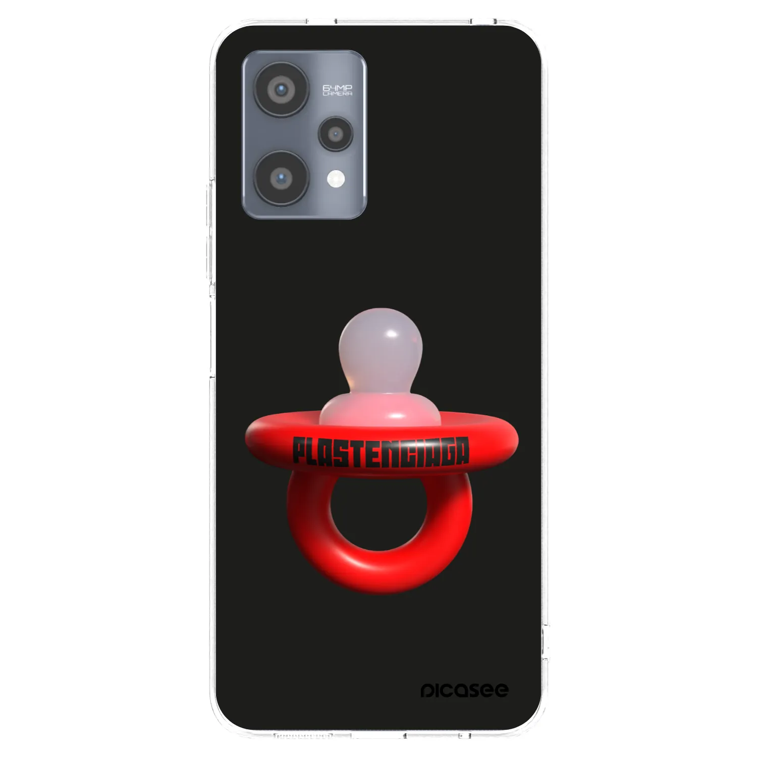 Picasee silikonska prozirna maskica za Realme 9 Pro 5G - Le Dudel