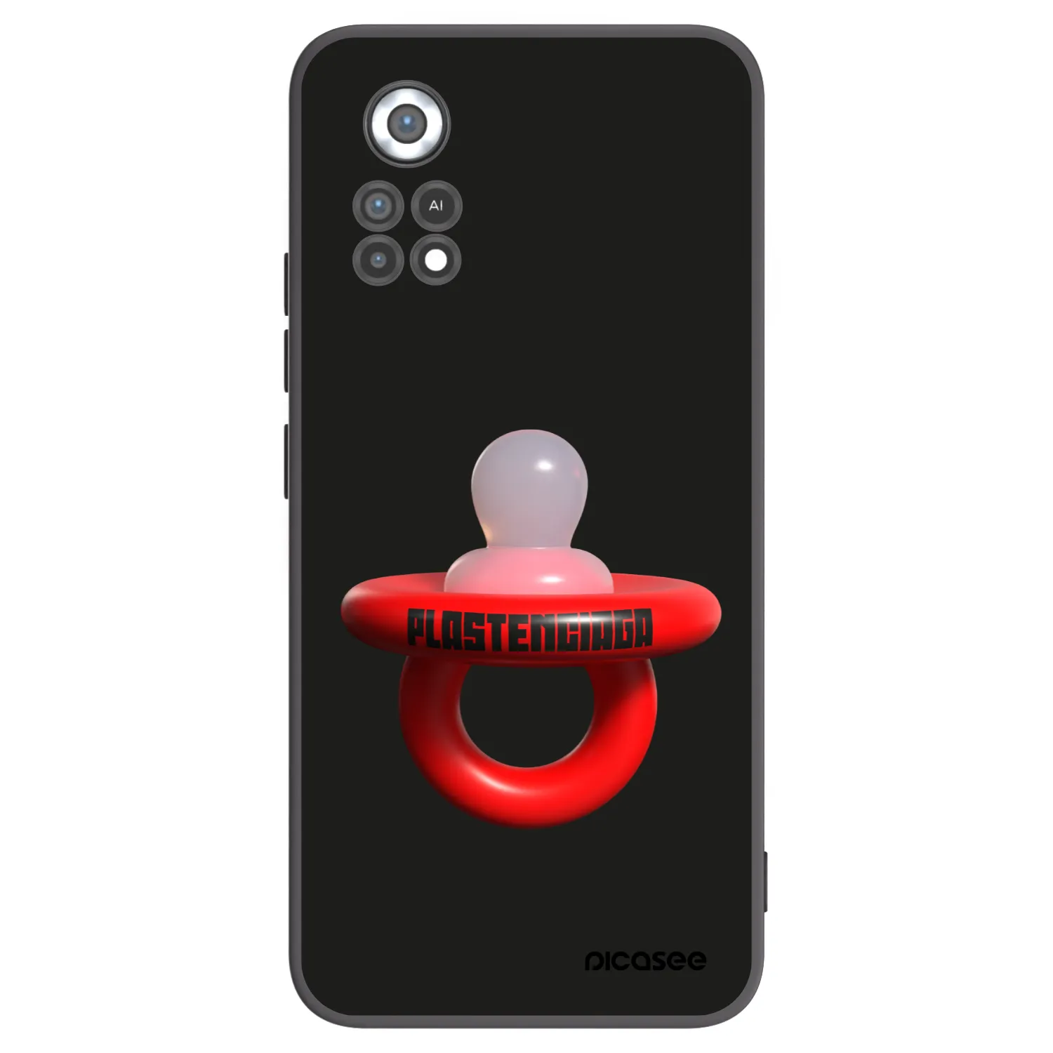Picasee crna silikonska maskica za Xiaomi Poco X4 Pro 5G - Le Dudel