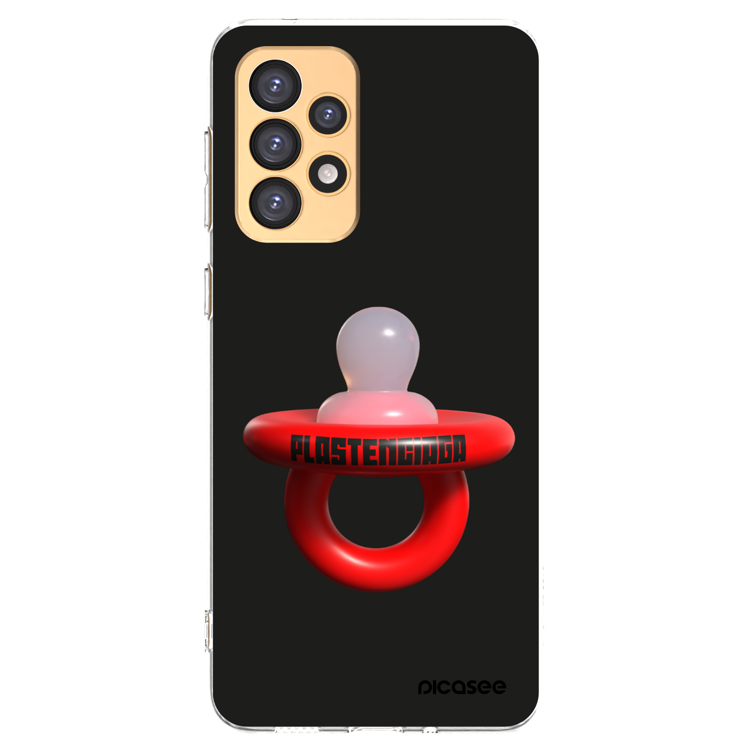 Picasee silikonska prozirna maskica za Samsung Galaxy A33 5G A336 - Le Dudel