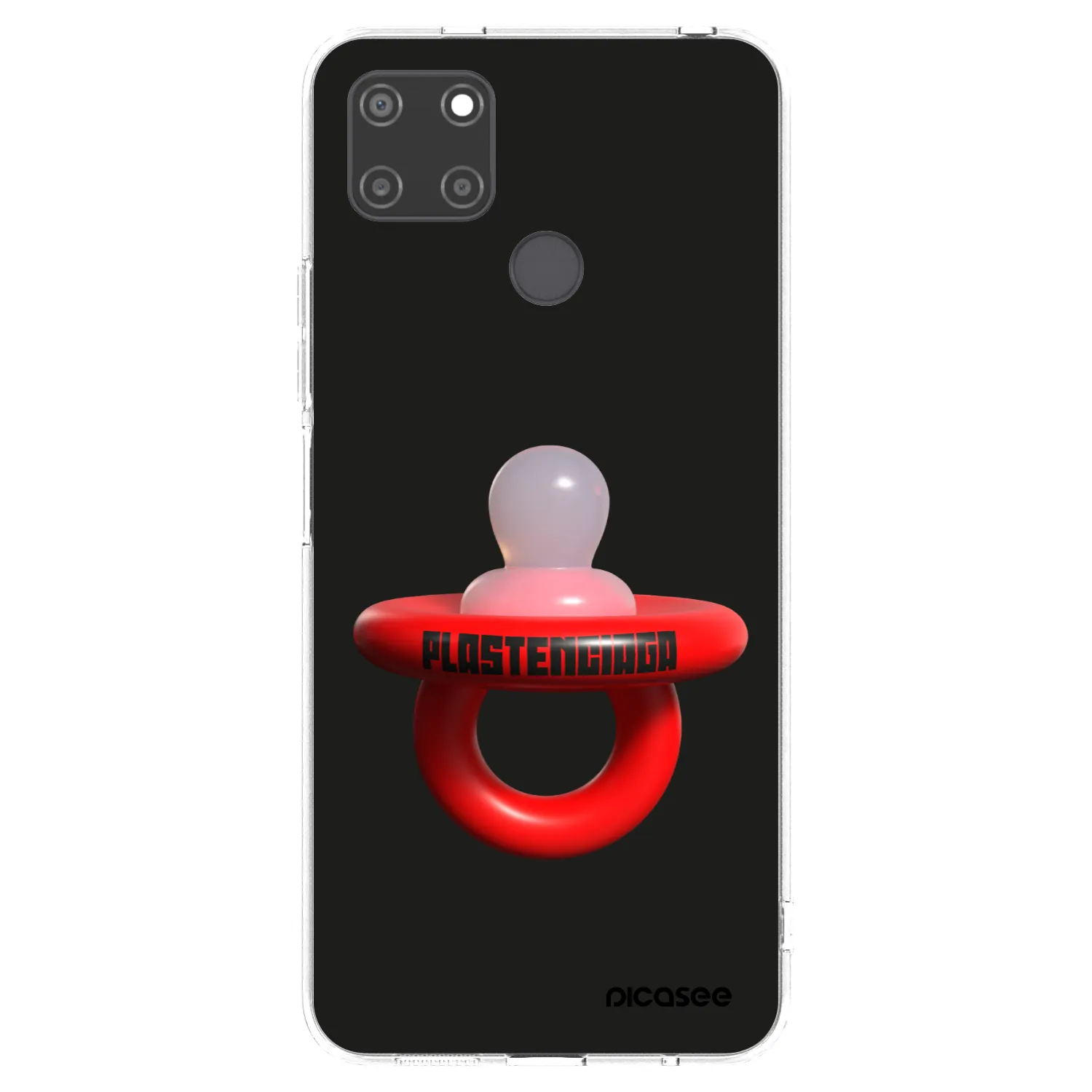 Picasee silikonska prozirna maskica za Realme C21Y - Le Dudel