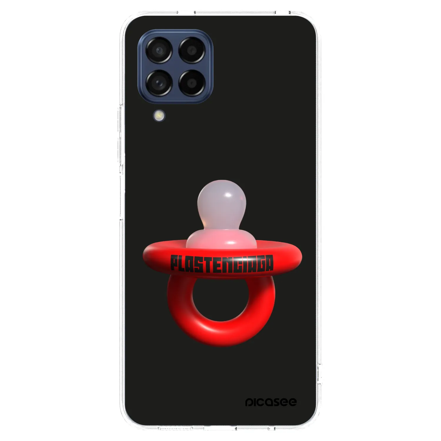 Picasee silikonska prozirna maskica za Samsung Galaxy M53 5G - Le Dudel