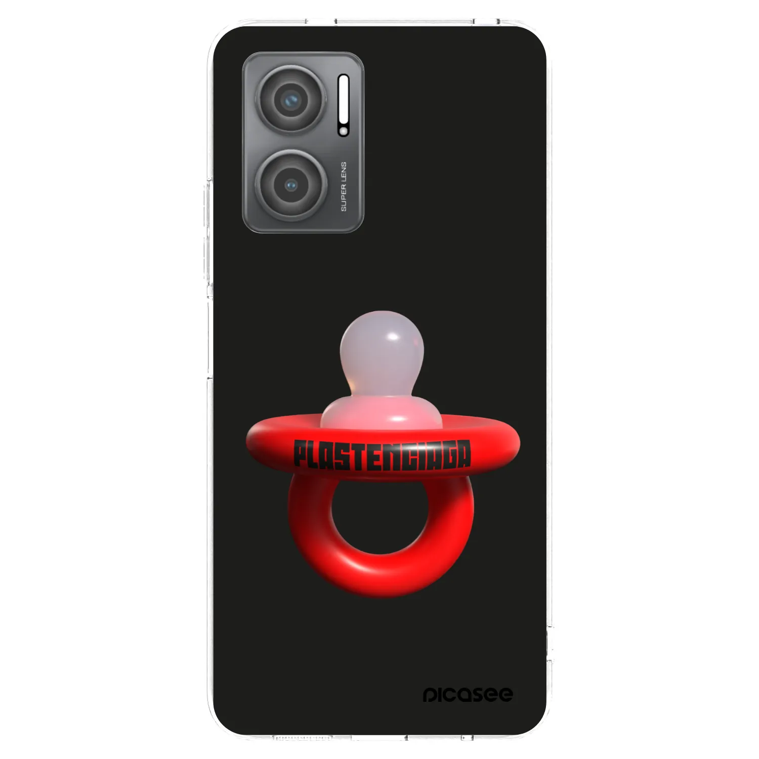 Picasee silikonska prozirna maskica za Xiaomi Redmi 10 5G - Le Dudel