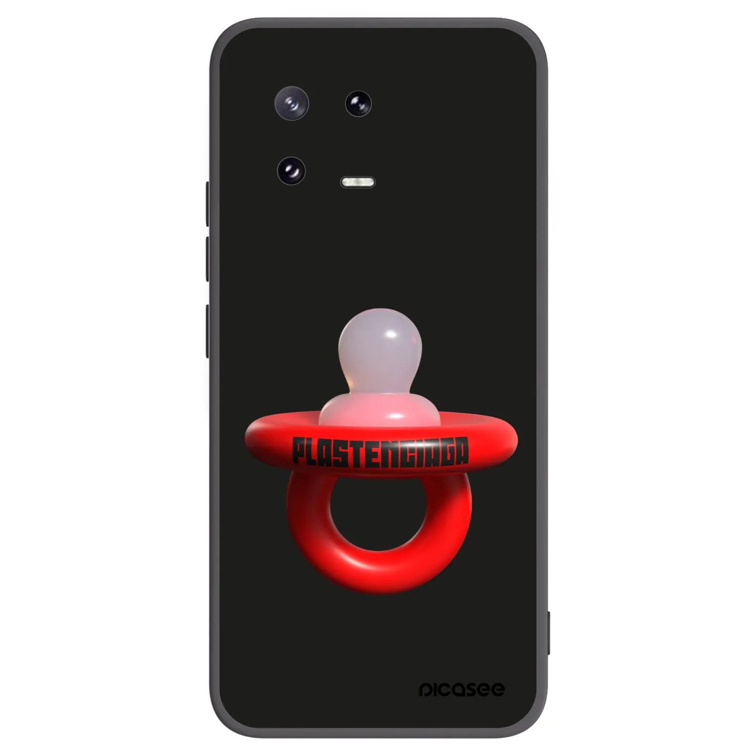 Picasee crna silikonska maskica za Xiaomi 13 Pro - Le Dudel