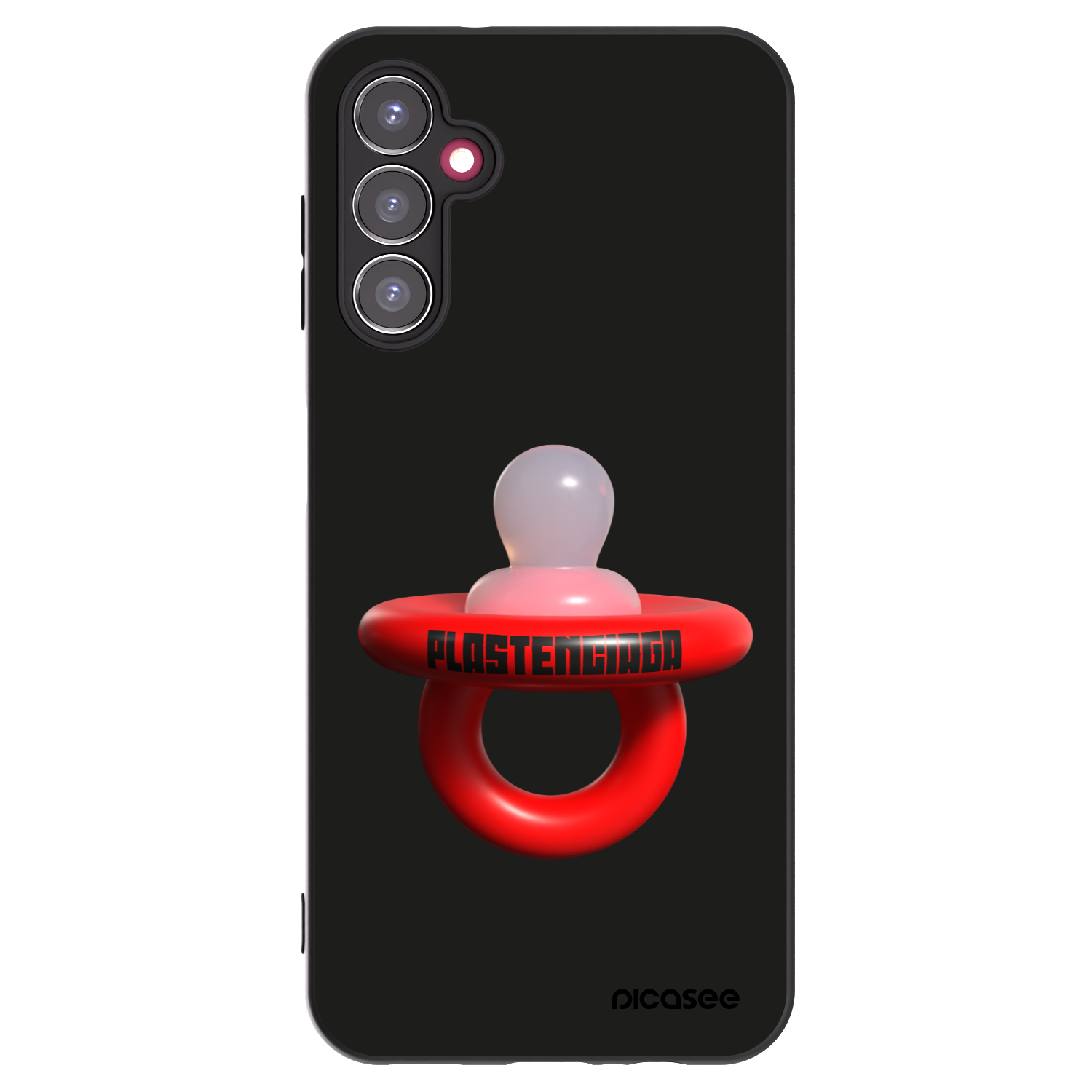 Picasee crna silikonska maskica za Samsung Galaxy A14 5G A146P - Le Dudel